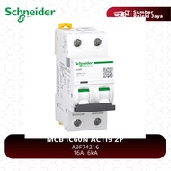 Schneider MCB IC60N ACTI9 2P 16A 6kA | A9F74216