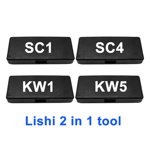 LISHI 2 IN 1 SC1 SC4 KW5 KW1 KW14 pick&decoder locksmith tool