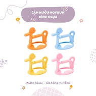 Moyuum silicone gum - 3m+ - Horse shape Orange, Pink, Yellow, Blue, Genuine Product