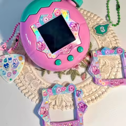 New Tamagotchi Paradise Happy Park Can Be Covered With Panel Paper In Stock