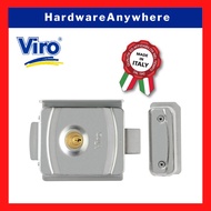 VIRO Electric Lock V9083 - Rotating Deadbolt Double Function - Adjustable backset from 50 to 80mm [Made in Italy]
