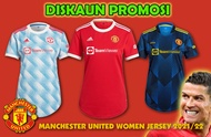 MU Women/Ladies Football Jersey 2021/22 - Home, Away & Third - Manchester_United Bola Sepak Jersi