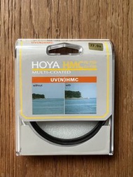 99.9% HOYA HMC UV(N) 77mm LENS FILTER 鏡頭 偏光鏡 保護鏡 過濾鏡