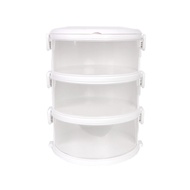 ซุปเปอร์ ล็อค คอนโดเก็บอาหาร ฝาครอบอาหาร 3 ชั้น รุ่น 6403