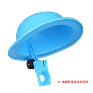 八爪機車減震手機支架專用-遮陽帽(遮陽草帽-藍色)