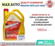 Honda Genuine Engine Oil Fully Synthetic SN 0W30 0W-30 4L Minyak Hitam