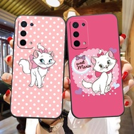 Cartoon Marie Cat Soft Black Silicon TPU Cell Phone Case For OPPO R17 R15 R11 R9 R7 K1 F11 F9 F7 F5 A9 A7 A79 A75 A73 Realme RENO 3 2 6.4 U1 M B S X Z Pro Plus Youth 5G