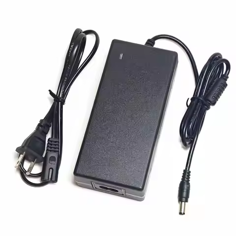 DC42V 2A Smart Lithium Charger DC 5.5X2.1mm For 10S Lithium Battery Group 36V 8AH 10AH 12AH 14AH Wit