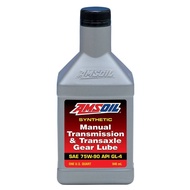 AMSOIL 100% Synthetic SAE 75W-90 / 75w90 MANUAL TRANSMISSION & TRANSAXLE GEAR LUBE / Gear Oil – API 
