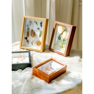 B. b.Three-Dimensional Hollow Frame Frame 3cm5cm Dried Flower Gift Specimen diy Photo Frame Table Di