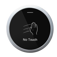 Waterproof No Touch Touchless 2 LED Colors Display EXIT Button Switch IP66 Waterproof for Access Con