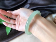 收藏級冰晴水美玉鐲 精緻和田玉 料子冰潤細膩 超有存在感