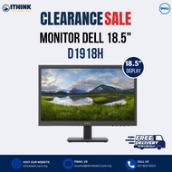 DELL D1918H 18.5" HD Monitor | TN Panel | 1366x768 | 60Hz | 5ms | HDMI + VGA | LED Display