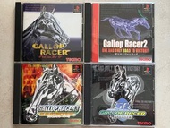 日版 PS TECMO GALLOP RACER GR 1 2 3 2000 疾馳賽馬 賽馬模擬遊戲一套 4 集 (可散買