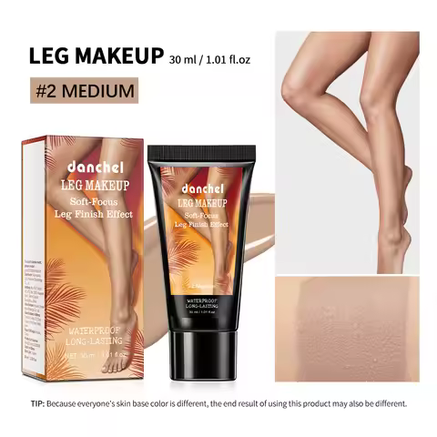 3 Colors Leg Makeup Medium Airbrush Leg Effect Body Foundation Waterproof Sweatproof Cover Scars Var