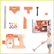 Kids Vacuum Cleaner Kids Simulation Housework Dust Catcher Toy Set Simulation Electric Vacuum Cleane