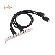 【caesarA8】50cm USB 3.2 Front Panel Header Type-E to USB-C Type C Female Connector USB 3.2 Front Pane