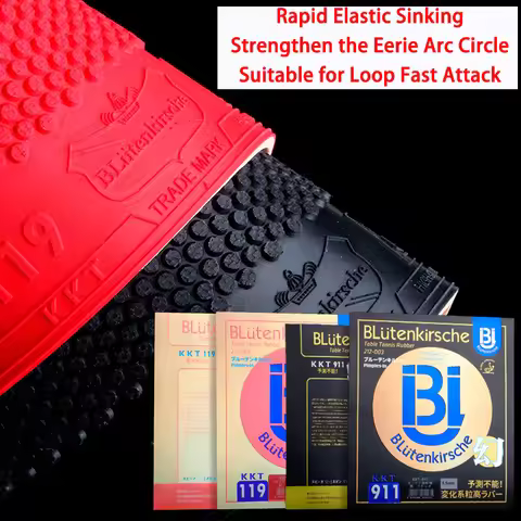 TUTTLE Sakura BLütenkirsche 119/911 Particle Pimples Out Pimples in Table-tennis Rubber New Fast spe