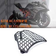 Thai Shop Headlight Cover/Fall Protection For KTM RC125 RC200 RC390 (Motorcycle Accessories)