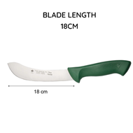F. HERDER 15cm (6") / 18cm (7") Skinning Knife with Walnut Wood Handle (8675) | Name Engraving Inclu