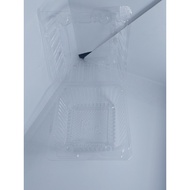 100 H5 plastic boxes 11 x 11 x 8.5 cm high