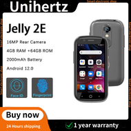 【Official shop】Unihertz Jelly 2E Mini Smartphone Android 12 Unlocked 4GB 64GB Global Version Mobile 