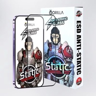 OPPO A53 A54 A76 A96 REALME 7i REALME 6 PRO 9 PRO 9i C17 RENO 11F Gorilla ESD Anti-Static Clear Full