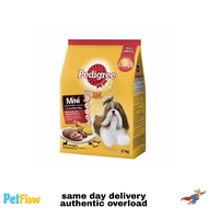 Pedigree mini beef lamb and vegetable adult 2.7kg dry dog food