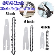 【Hot Style】4 Inch/6 Inch/8 Inch Mini Saw Parts Chainsaw Blade &amp; Chain High Quality