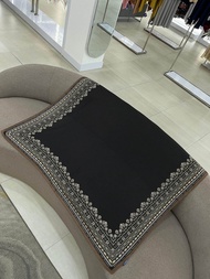 MANDJHA SEVDA BLACK SCARF BY IVAN GUNAWAN- HIJAB SEGIEMPAT ORIGINAL BY MANDJHA IVAN GUNAWAN