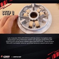 ROLLER DR PULLEY 14 GRAM SCOOPY VARIO SPACY SPORTY POP ESP 1814BEAT