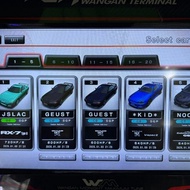 E46- Wangan Midnight 6RR Car Data- (Rx7) Include Full Data+Used Banapassport card x1