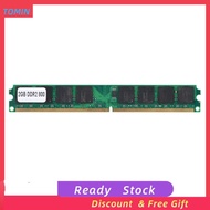 Tominihouse DDR2 Memory Ram  2G 800MHz PC2-6400 PC 240Pin Module Board Compatible for Intel/ AMD