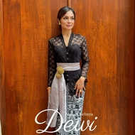 Dewi Long Sleeve Stretch Kartini Kebaya Top Kebaya Songket Klasik Kebaya Batik Kebaya Songket