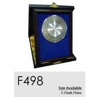 PLAQUE F498 A,B,C WOODEN BOX PLAK 7.75X9.75INCH SOUVENIR - BLUE - SSO