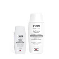 ISDIN Eryfotona Ageless Bundle (1.7 & 3.4 Fl Oz) 100% Mineral Tinted Sunscreen Broad Spectrum SPF 50