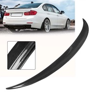 รถคาร์บอนไฟเบอร์แท้ท้ายรถสปอยเลอร์แบบปีกสปอยเลอร์สำหรับ BMW F30 3ชุด F30 4Dr 2012-17สไตล์สมรรถนะ