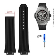 618Ruer Watch Strap For HUBLOT BIG BANG 441 Classic Fusion Belt Men Watchband 27*17Mm Convex Mouth W