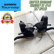 ORIGINAL SHIMANO Shifter 7 SPEED 3 X 7 Gear Shifter Front Gear Pull MTB Bike Alloy ST-EF41 Made in i