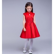 Kids Princess Dress (Red) #469