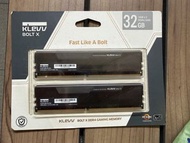 KLEVV BOLT X DDR4 3200MHz 16GBx2 記憶體