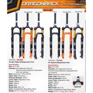 RMB MTB Bicycle Suspension Air Fork QR Tapered & Non Tapered 27.5/29er