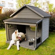 Four season universal wooden dog house outdoor rainproof dog house dog cage dog house type dog house