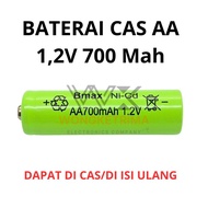 Baterai Cas AA 1.2v Rechargeable Battery Batere Charger A2