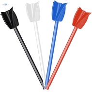 4Pcs Epoxy Mixing Stick Paint Stirring Rod Putty Cement Paint Mixer Attachment with Drill Chuck for Oil Paint
