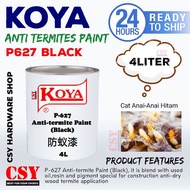 Koya P-627 Anti-termite Paint (Black) / Cat anti Anai-Anai Hitam 4Liter
