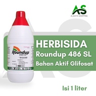 MUMPUNG PROMO Roundup 486 SL Obat Pembasmi Rumput Liar Sangat Ampuh 1 Liter TERLARIS