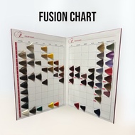 FUSION hair color chart | hair color catalog hair colour