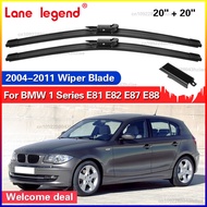 Car Wiper Blades for BMW 1 Series E81 E82 E87 E88 2004~2011 Windshield Wipers 118d 118i 120i 120d 12