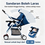 Stroller baby 2 way Max 25kg plate stroller 360° rotation Lightweight Travel baby trolley 餐盤推車